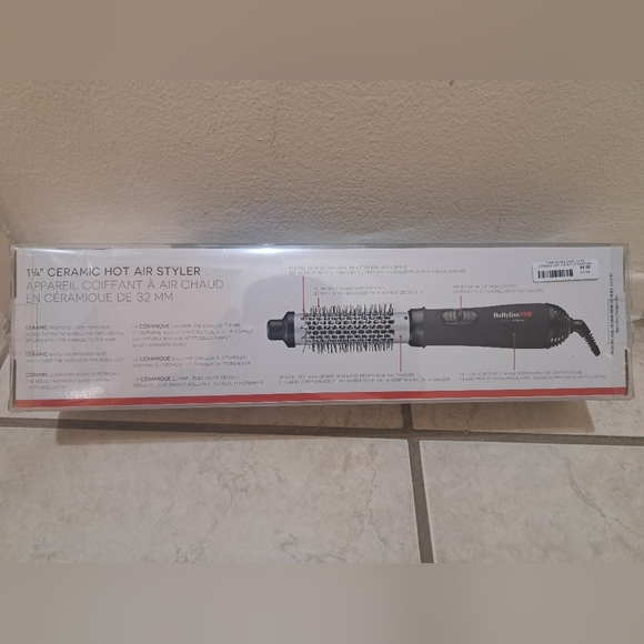 BaBylissPRO Ceramic Hot Air Styler 1 1/4" - Picture 2 of 4